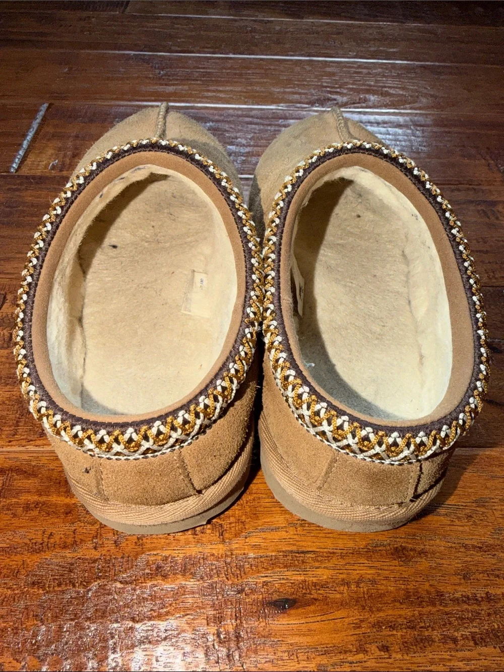 UGG Kids' Tasman II Slipper in Chestnut, size 3
